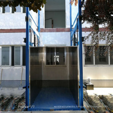 electric hydraulic chain cargo lift used hydro warehouse elevator for furniture